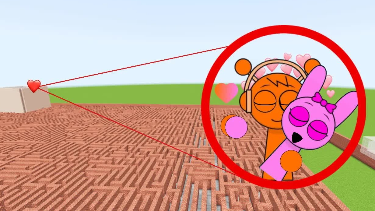 Новый Incredibox Спрунки в Лабиринте Майнкрафт #sprunki смотреть онлайн