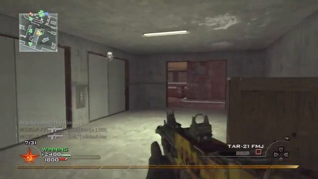 MW2 w/ Commentary - Flawless TDM on Highrise w/ Tar-21 (24-0) смотреть онлайн