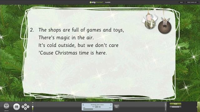 Christmas Time Is Here from Baubles! Nativity Musical with Words on Screen™ смотреть онлайн