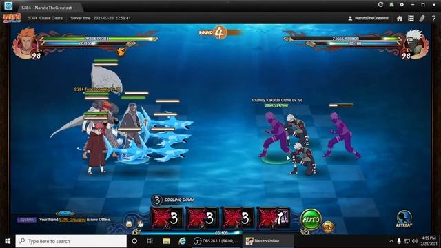 3 Star Hanzo Salamander (Edo Tensei) Test Gameplay - Naruto Online смотреть онлайн