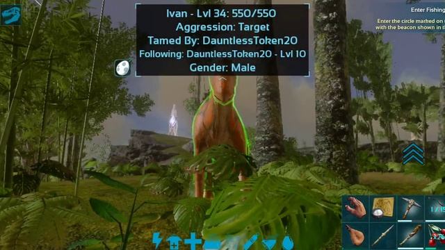 Taming an iguanodon in ark смотреть онлайн