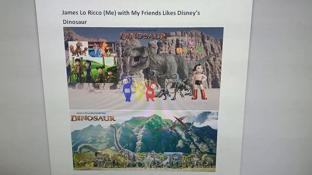 James Ricco (Me) with My Friends Likes Disney's Dinosaur смотреть онлайн