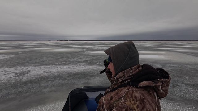 Ледовая обстановка Волхов, Волховец - Птинов. Со льдом беда, рыбы нет…