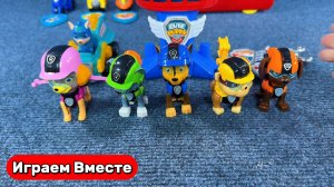 Играем в игрушки из мультиков ! Щенячий Патруль ! Машинки из мультика Щенячий Патруль !