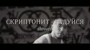 СКРИПТОНИТ - РАДУЙСЯ ( slowed+reverb )