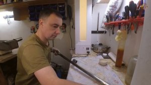 Воронение ржавым лаком от начала до конца полный цикл. Кислотное оксидирование.