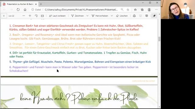 Kochen und Backen mit ätherischen Ölen смотреть онлайн