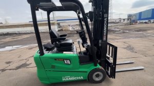 Обзор #8 Вилочный трёхопорный электрический погрузчик HANGCHA CPDS18-AD5