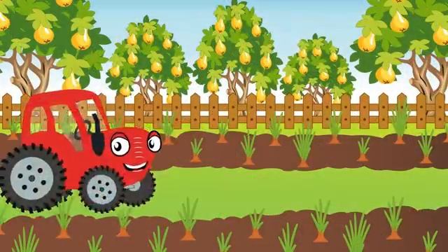 Песенки для детей - ТракТЫРишкА - Песенки для детей - Обучающий мультик про машинки