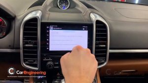 Навигация Porsche Cayenne 2016, 2017 - установка Android.