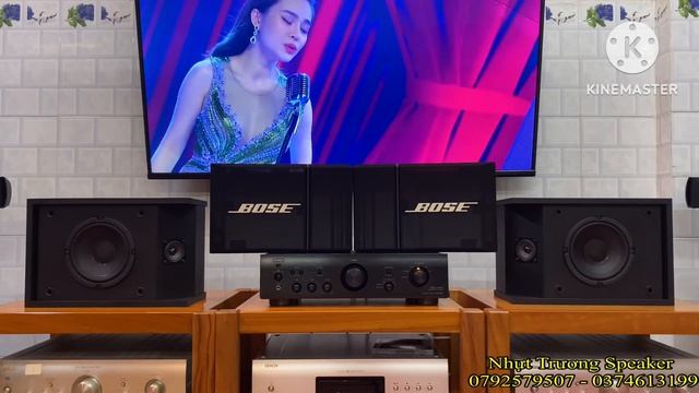 Test Bose 201 AV Monitor kết hợp với Denon 390se смотреть онлайн