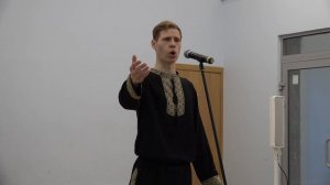 "Отчего так быстро вянут розы". Казачий романс. Поёт Арсений Тихомиров. Концертмейстер Б. Зиганшин.