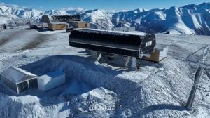 Ведется монтаж комплекса канатных дорог на курорте «Мамисон»