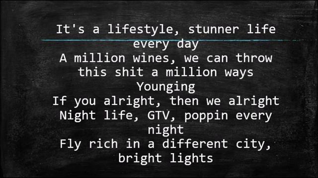 We Alright Lil Wayne Ft Birdman And Euro Official Lyrics Video смотреть онлайн