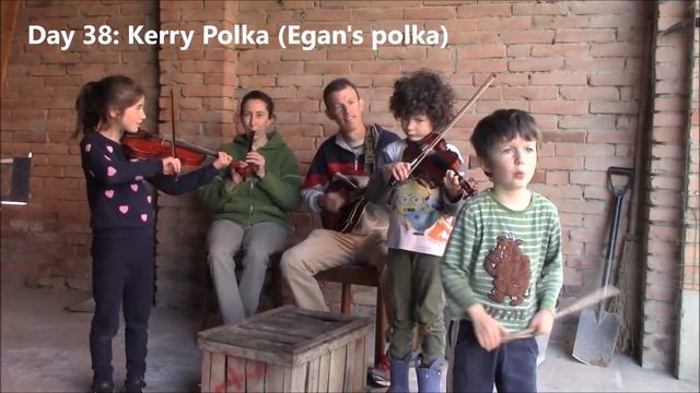 Day 38: family band challenge during the Coronavirus crisis - The Kerry polka (Egan's polka) смотреть онлайн