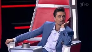 ГОЛОС сезон 5  Ксения Коробкова «I'm Your Baby Tonight»   Слепые прослушивания