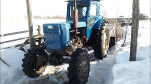 Трактор Т 40АМ Бедолага. Мини обзор.