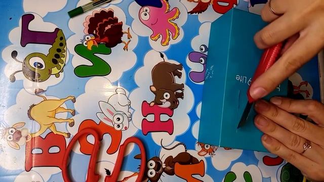 УЧИМ цвета, цветная коробка своими руками БЕСПЛАТНО _ ОТ 1-ГОДА. смотреть онлайн