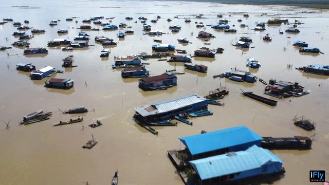 КАМБОДЖА - Плавучая деревня ТонлеCап / CAMBODIA - Tonle Sap Floating Village смотреть онлайн