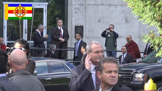 Protest against the Dalai lama (Day 2 ) Vancouver, Canada. смотреть онлайн