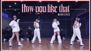 BLACKPINK - 'How You Like That' ｜ MINIZIZE #BLACKPINK