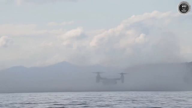 El primer convertiplano con motores basculantes Osprey V-22 смотреть онлайн