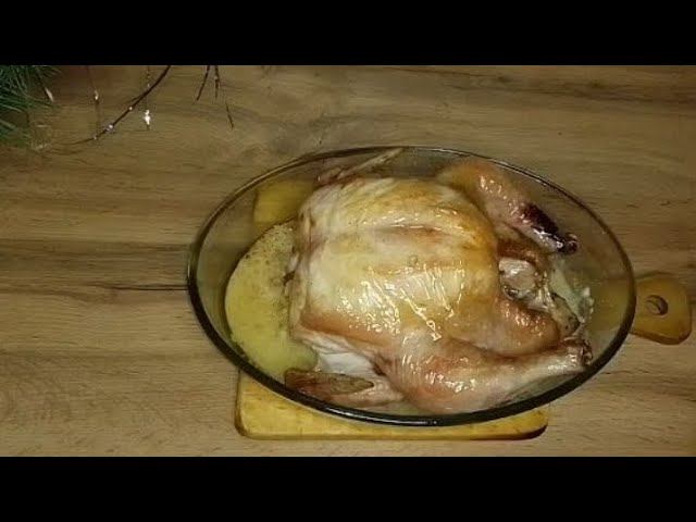 Курица на соли в духовке смотреть онлайн