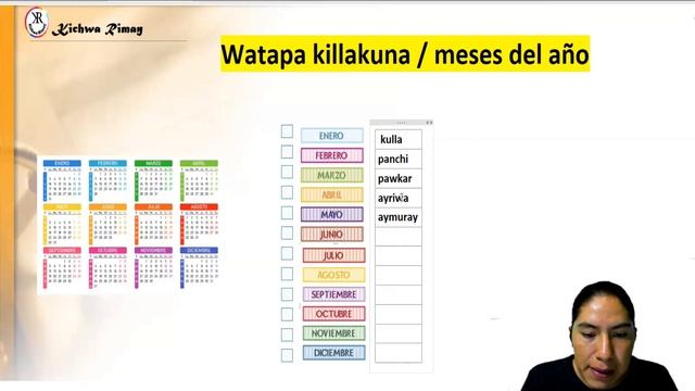 Meses del año ll en kichwa смотреть онлайн