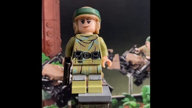 Lego STAR WARS #75353 Endor Speeder Chase Diorama set review! (2023) смотреть онлайн