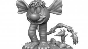 Свирепый Бамбр для 3Д печати STL