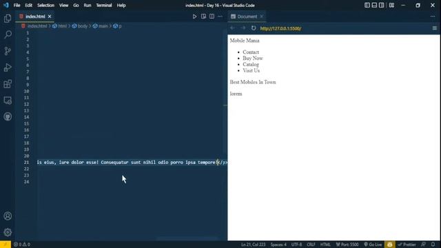 100 Days Of Code Day 16/100 #100daysofcode  #html #css #programming #frontend #tailwindcss