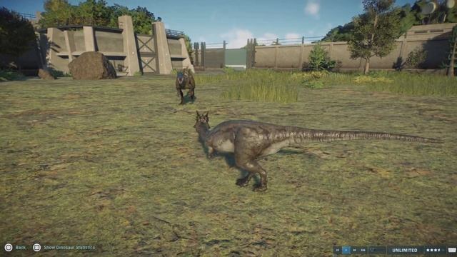 Jurassic World Evolution 2: (Modified) Dracorex vs Australovenator смотреть онлайн