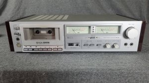 Кассетная дека Denon DR-320 с 3 головками-Япония-1980-год