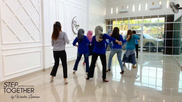 Asi Fue Cha | Intermediate | Line Dance | Rita Studio | Step Together | ILDI смотреть онлайн