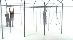 Тентовый гараж шириной 4,3 м