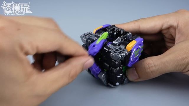 【SwiftTransform】Machine Cube! CHAMELEON CAMOUFLAGE! 52TOYS BEASTBOX 猛兽匣 Chameleon&EVA DIO 速变 透模玩 смотреть онлайн