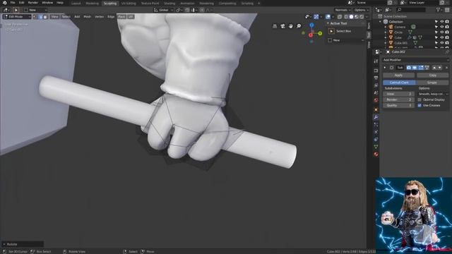 Avengers Fat Thor - 3D Sculpt Timelapse 1 of 2 смотреть онлайн