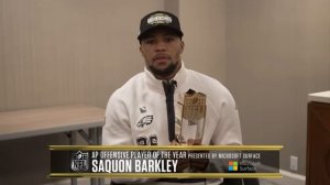 Saquon Barkley Wins Offensive Player of the Year | 2024 NFL Honors