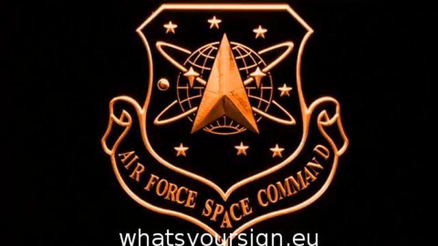 US Air Force Space Command LED Neon Sign смотреть онлайн
