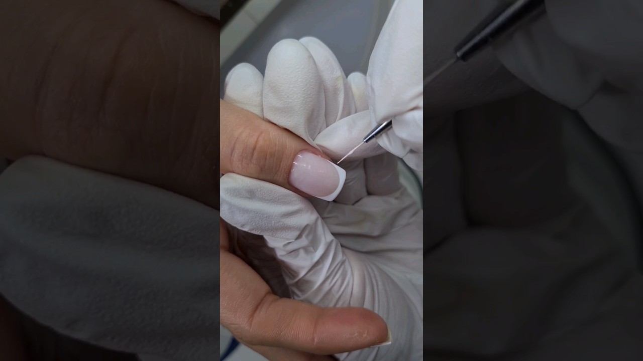 Как рисовать френч кистью #френч #маникюр #ногти #naildesign#nails #shorts #manicure #frenchmanicure смотреть онлайн