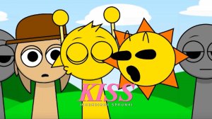 НЕ МОЖЕТ БЫТЬ! СПРУНКИ ПОЦЕЛУЙ?? SPRUNKI SUS! Incredibox Sprunki KISS EDITION ALL REACTIONS