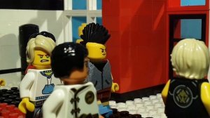 HAWK FLIPS THE SCRIPT IN LEGO (Cobra Kai scene recreation)