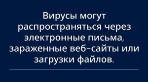 Компьютерные вирусы и их виды