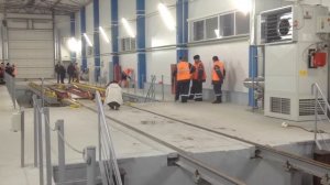 Поезд Swift Москва — Берлин в Бресте. Замена колес за 20 минут