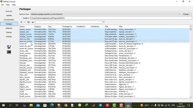 How can I install latex packages using the MikTeX console? смотреть онлайн