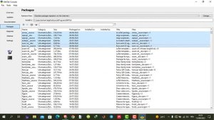 How can I install latex packages using the MikTeX console?