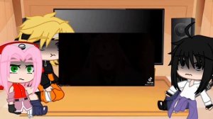 Реакция команды 7 (без Какаши) на Кагую/гача клуб/