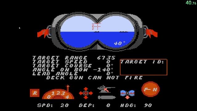 Silent Service Torpedo/Gun Practice (NES-EMU) Rough Cut (No commentary) смотреть онлайн