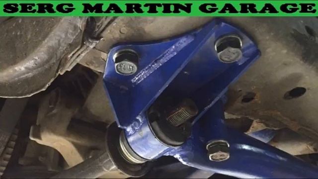 Установка распорки крабов, поперечина крабов смотреть онлайн