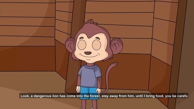 Lazy Monkey | English Moral Story | English Cartoon | English Story MahaCartoon Tv English смотреть онлайн